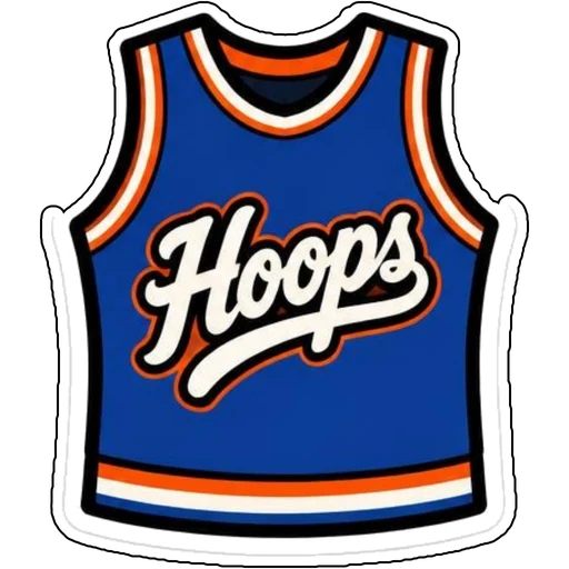 A jersey that says Hoops