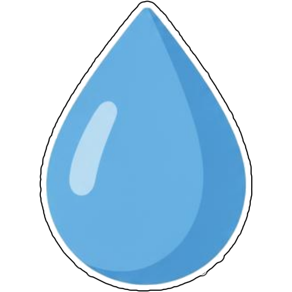 A water drop habit icon